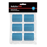 BaBylissPRO - Velcro Rollers - Light Blue - 45mm - 6/bag