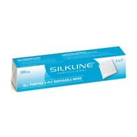 Silkline - All Purpose Disposable Wipes - 2x2