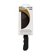 Wahl - (53201) Barber Flat Top Comb - Black