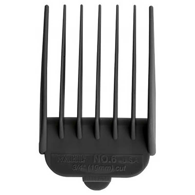 Wahl - Individual Guide Comb #6 - 19mm - Black #53135