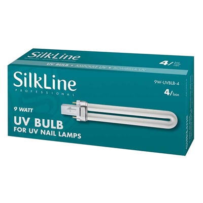 Silkline - 9 Watt Uv Bulb Value 4 pack