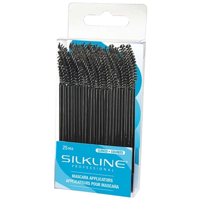 Silkline - Curved Mascara Applicators - 25/pk