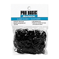 Marianna - Rubber Bands - Black 10477 - 250/bag