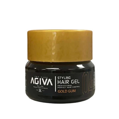 Agiva - (WAX-240) Hair Gel Gum Gold 04 - 200ml