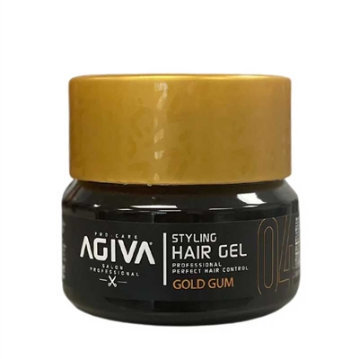 Agiva - (WAX-241) Hair Gel Gum Gold 04 - 700ml