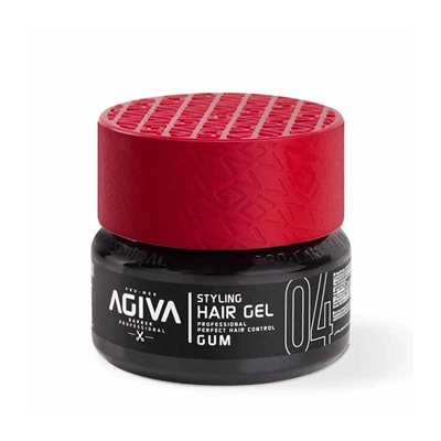 Agiva - (WAX-222) Hair Gel Gum Red 04 - 200ml
