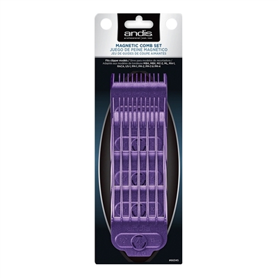 Andis - (66345) Single Magnetic Comb Set - 5/pk