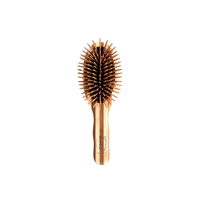 Bass - Small Bamboo Pin Cushion Brush - Oval