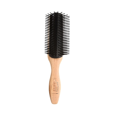 Bass - 9 Row Nylon Bristle Wood Brush