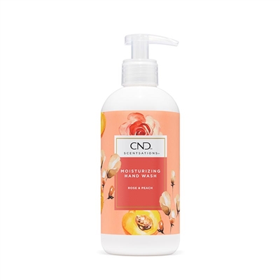 CND - Scentsations Hand Wash - Peach Rose - 13oz