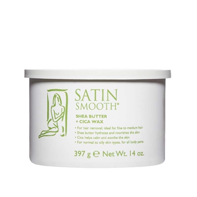 Satin Smooth - Cica & Shea Butter Soft Wax - 14oz