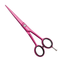 Jaguar - White Line - Pastell Plus Shears - 5.5in - Pink Candy