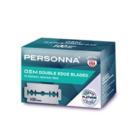 Personna - Gem Platinum Double Edge Razor Blades - 100/pk