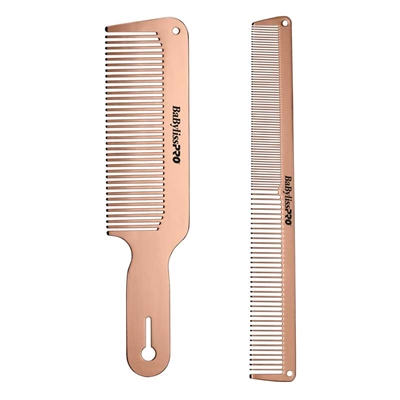 BaBylissPRO - Metal Comb Duo - Rose Gold