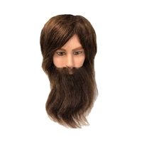 BaBylissPRO - Barber Mannequin Head With Beard - 6in