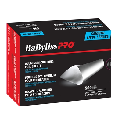 BaBylissPRO - Smooth Foil Pre-Cut  - 5x7 - Light