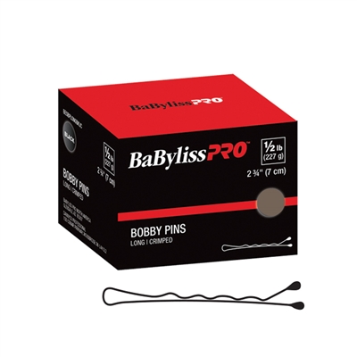 Babyliss Pro - 2 Crimped Bobby Pin  - Brown - 1lb