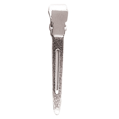 Babyliss Pro - Metal Curl Clips - Single Prong -  80/box