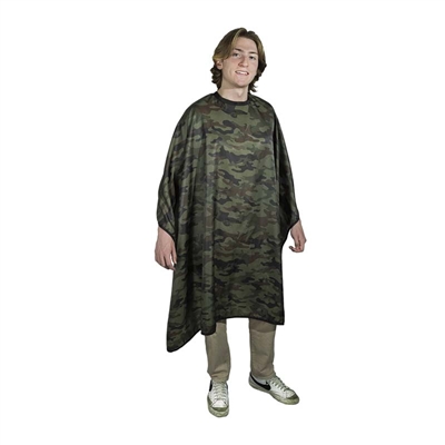 BaBylissPRO - Deluxe Cutting Cape - 54x60 - Camo