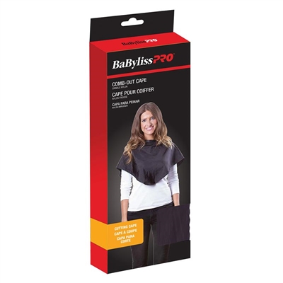 BaBylissPRO - Comb-Out Cape Black