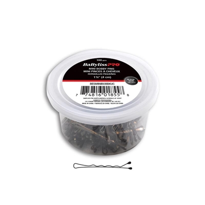 BaBylissPRO - 1 5/8 Mini Crimped - Black - 100pcs