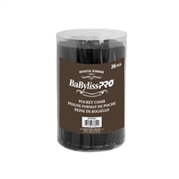 BaBylissPRO - Barber Pocket Combs - 36 Combs/Drum