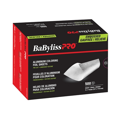 BaBylissPRO - (36612) Rough Pre-Cut Foil - 5x7 - Light