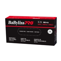BaBylissPRO - Disposable Vinyl Gloves - Large - 100/box