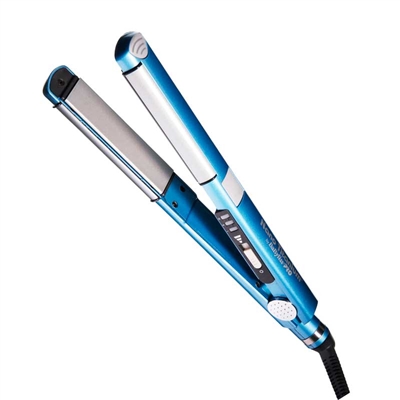 BaBylissPRO - Nano Titanium Curved Flat Iron - 1in
