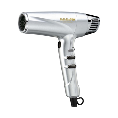 BaBylissPRO - Nano Tit. Silver - High Speed Dryer - Diffuser