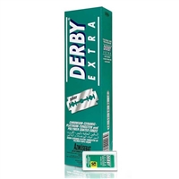 Derby - (200064) Double Edge Blades - 100/ctn - Green
