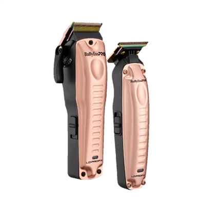 BaBylissPRO - LO-PRO FX Clipper and Trimmer Set - Rose Gold