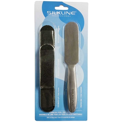 Silkline - Stainless Steel Foot File Kit