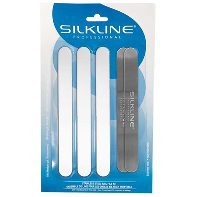 Silkline - Stainless Steel Nail File Kit