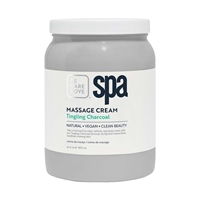 BCL Spa - Tingling Charcoal Massage Cream  - 64oz