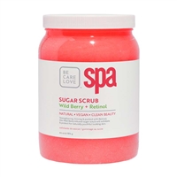 BCL Spa - Wild Berry Retinal Sugar Scrub - 64oz