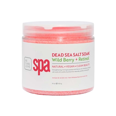 BCL Spa - Wild Berry Retinal Salt Soak - 16oz