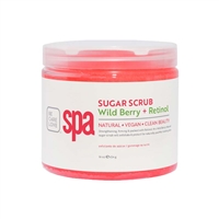 BCL Spa - Wild Berry Retinal Sugar Scrub - 16oz