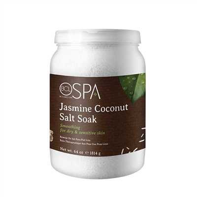 BCL Spa - Jasmine Coconut Salt Soak - 64oz