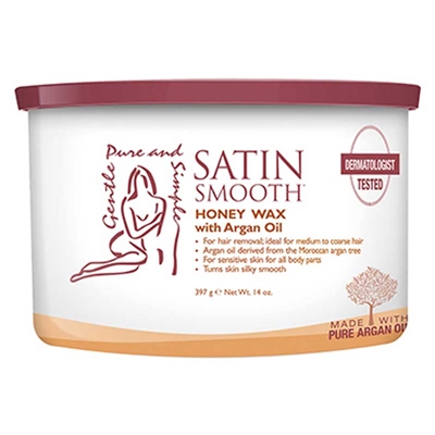 Satin Smooth - Honey & Argan Oil Organic Wax