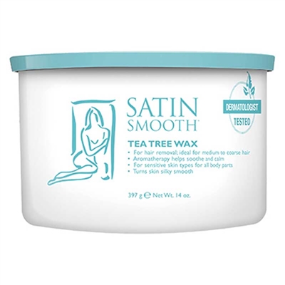 Satin Smooth - Tea Tree Wax - 14oz