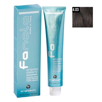 Fanola - 4.03 Natural Warm Medium Chestnut - 100ml