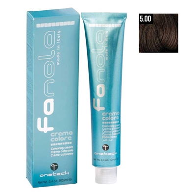 Fanola - 5.00 Intense Natural Deep Light Chestnut - 100ml