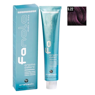 Fanola - 5.22 Intense Violet Light Chestnut - 100ml