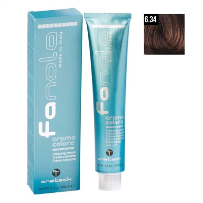 Fanola - 6.34 Golden Copper Dark Blonde - 100ml