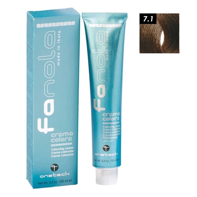 Fanola - 7.1 Medium Blonde Ash - 100ml