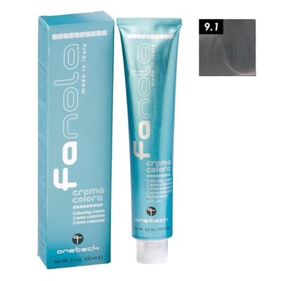 Fanola - 9.1 Very Light Blonde Ash - 100ml