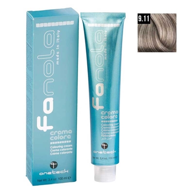 Fanola - 9.11 Very Light Blonde Intense Ash - 100ml