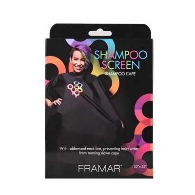 Framar - (91036) Shampoo Screen w/Snaps - Rubber Neck