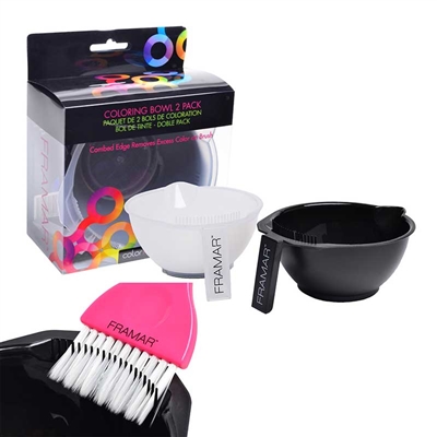 Foil It - Color Bowl - Black & Clear